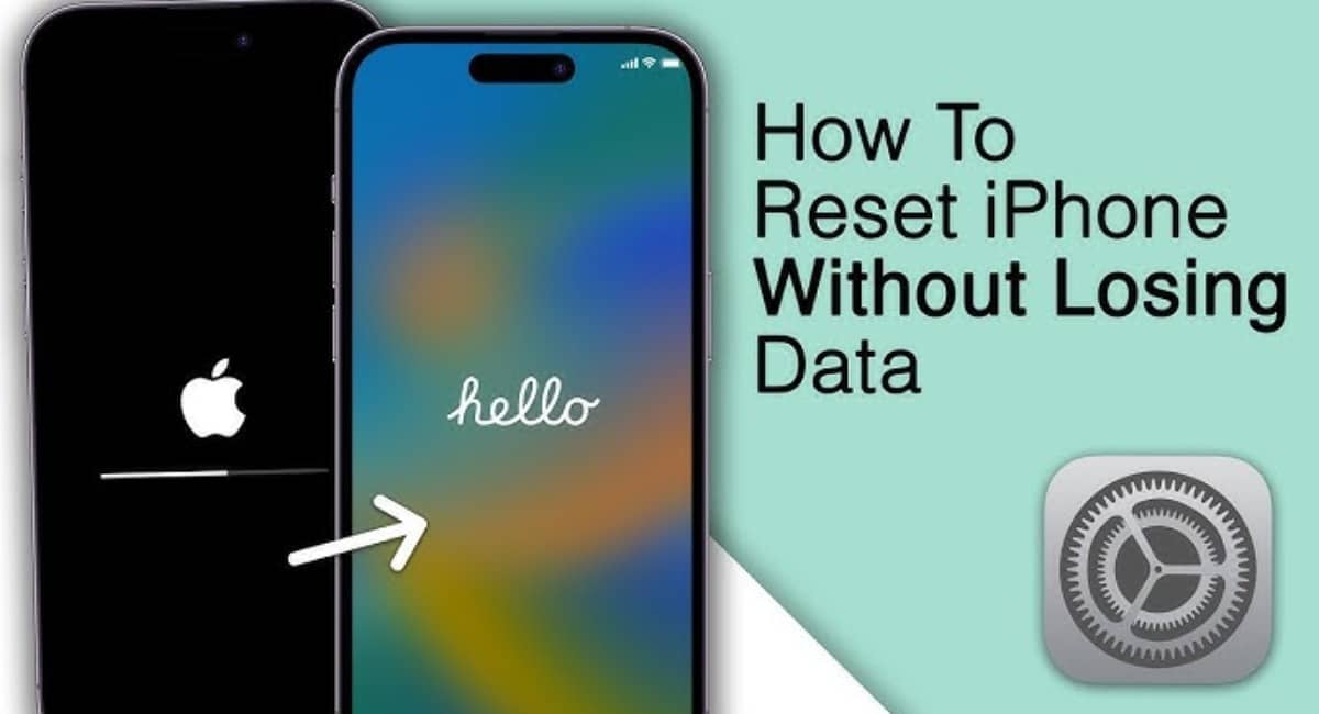 How to reset an iPhone to factory settings without losing data